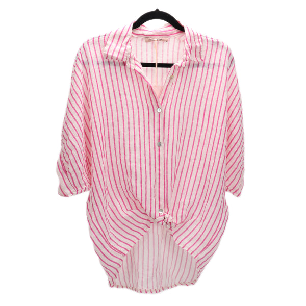Wednesday Lulu Linen Stripe Shirt