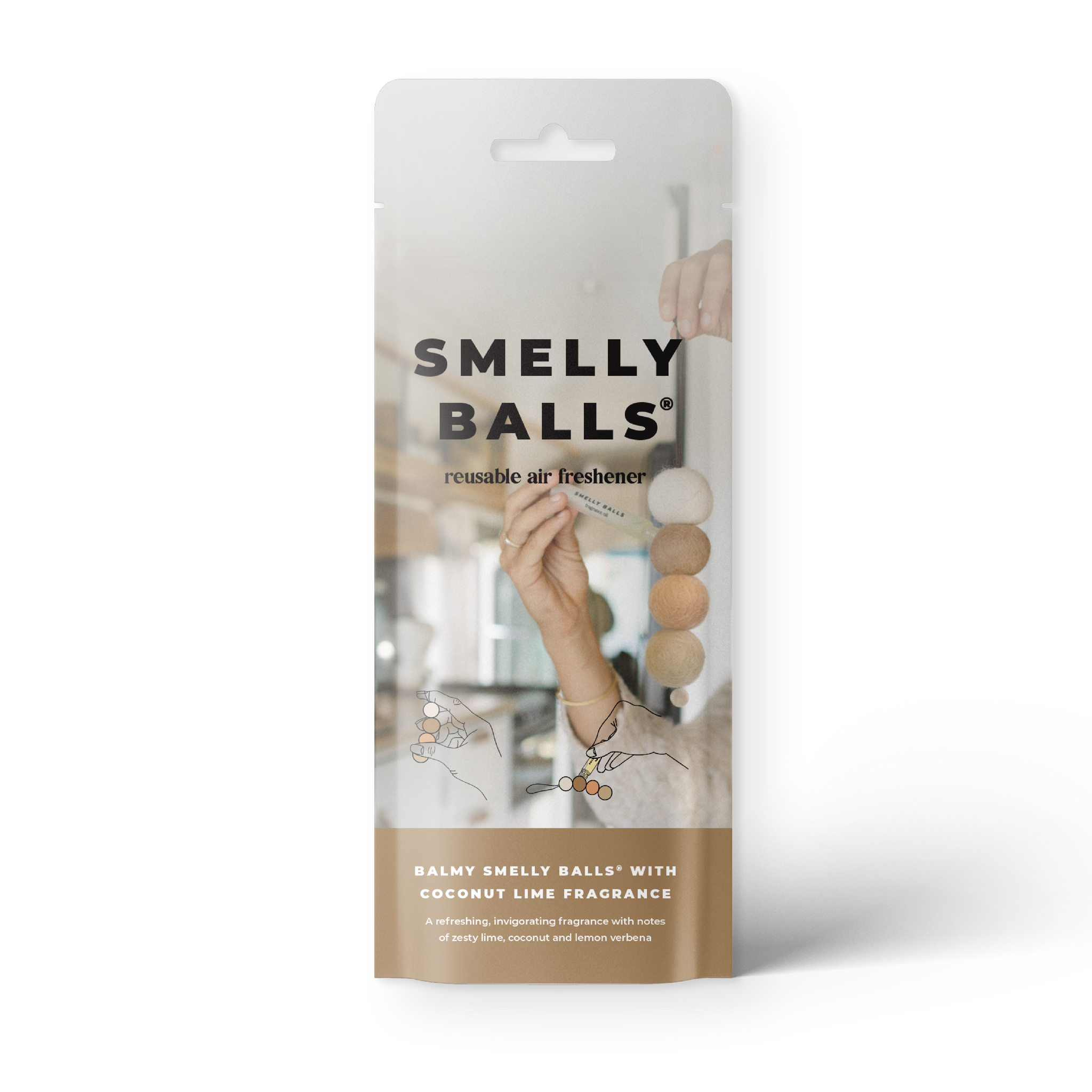 Smelly Balls Balmy Home Set - Coconut Lime 15ml