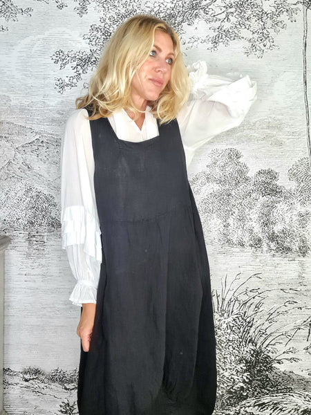 Helga May Black Plain Maxi Tank Dress