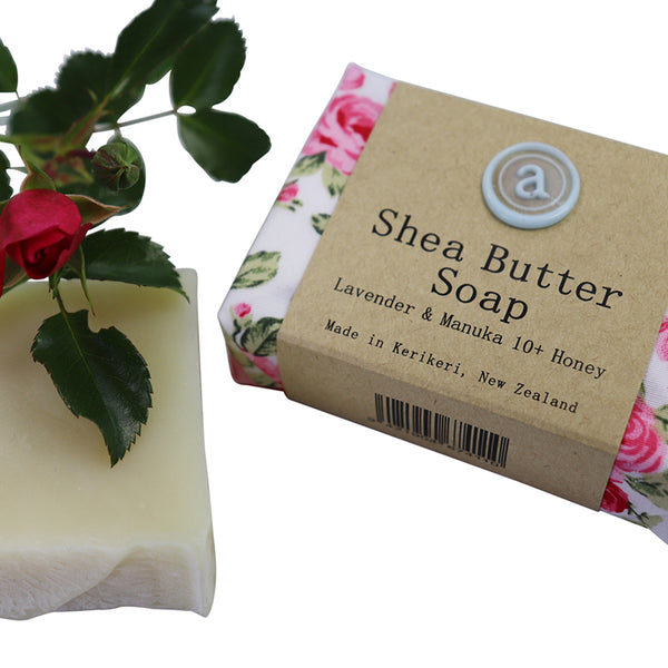 Anoint Skincare Shea Butter Soap - Pink Daisy Print