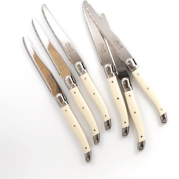 Laguiole Ivory Table Knives (Strengthend).