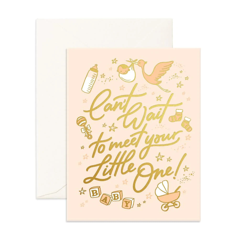 Fox & Fallow Can’t Wait To Meet Your Little One Greeting Card